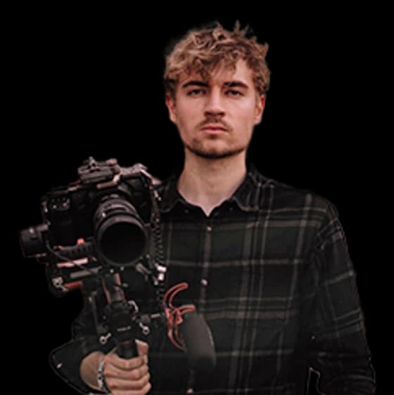 Porträt von Luca Silberg, Videograph