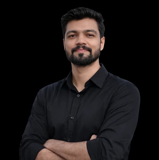 Porträt von Sameer Rashid, Backend-Entwickler